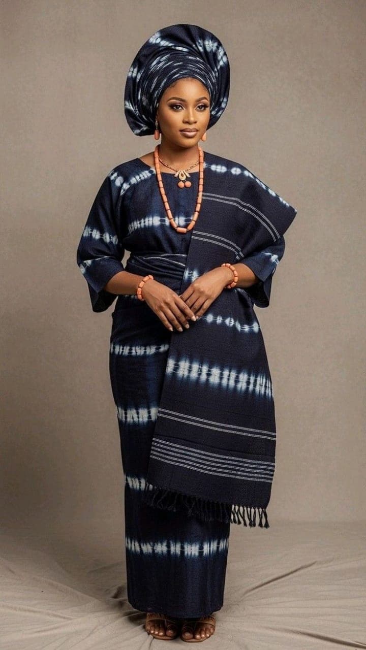 Indigo Ceremony Robe